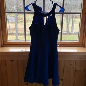 Royal blue formal dress